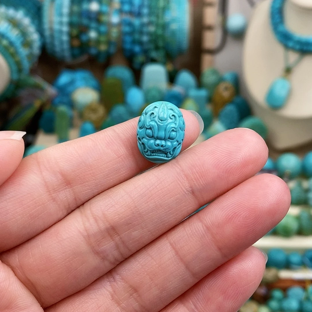 绿松石珠宝奇石未镶嵌