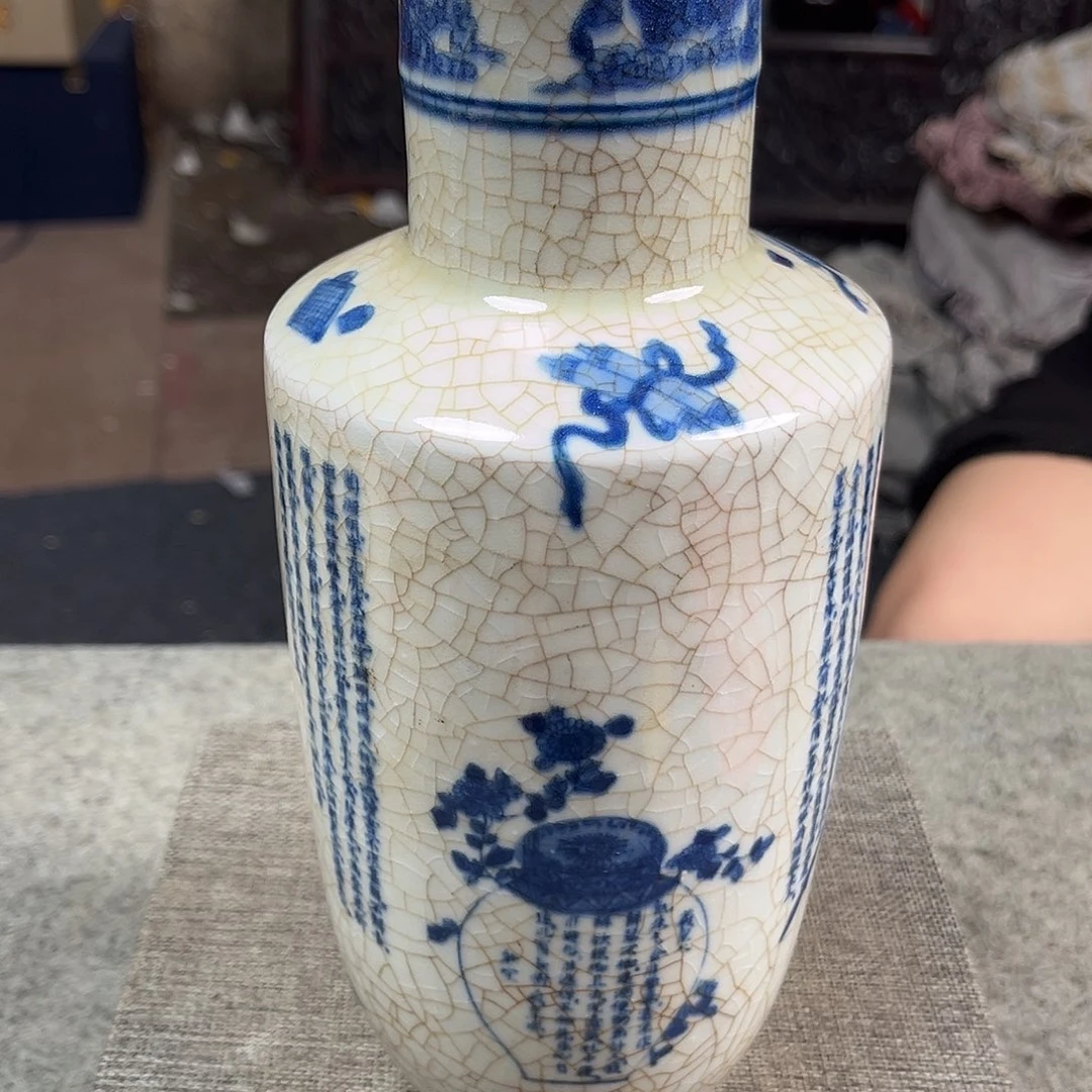 摆件景德镇陶瓷青花瓷器