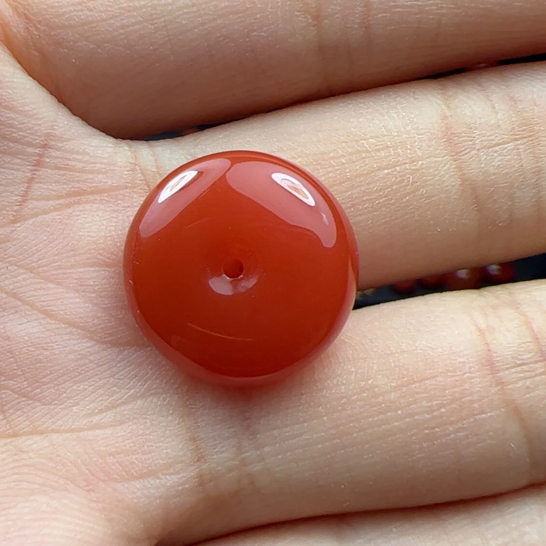 未镶嵌平安扣南红玛瑙杰**胖