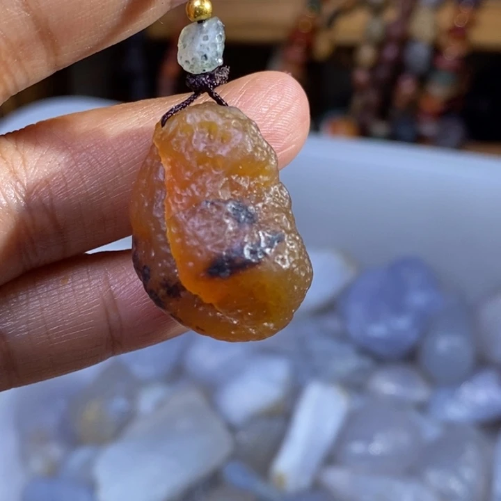 玛瑙/玉髓珠宝半成品未镶嵌有裂
