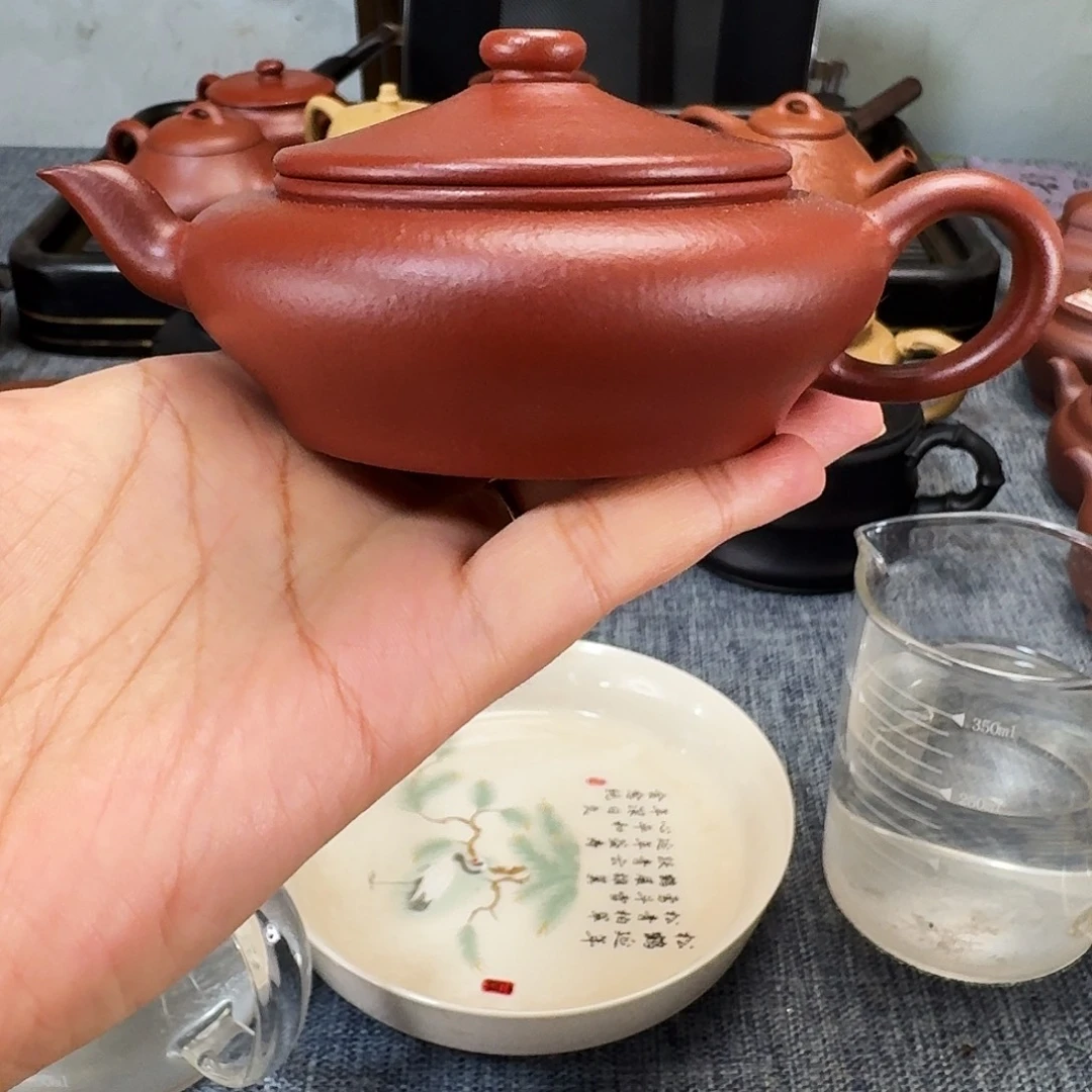 茶壶紫砂全手工紫砂壶笠帽