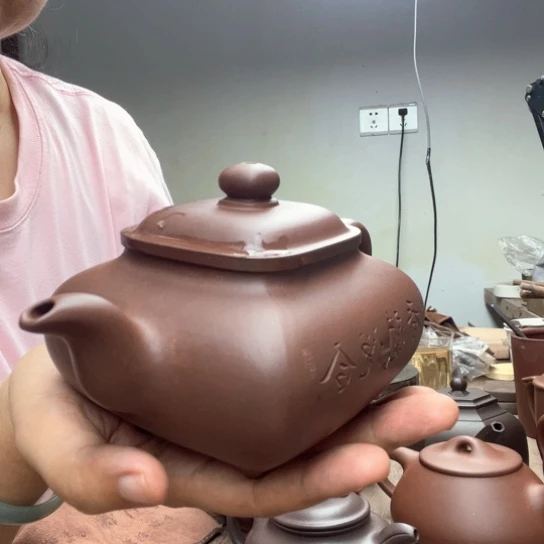 茶壶紫砂蒋****音泥料底槽清