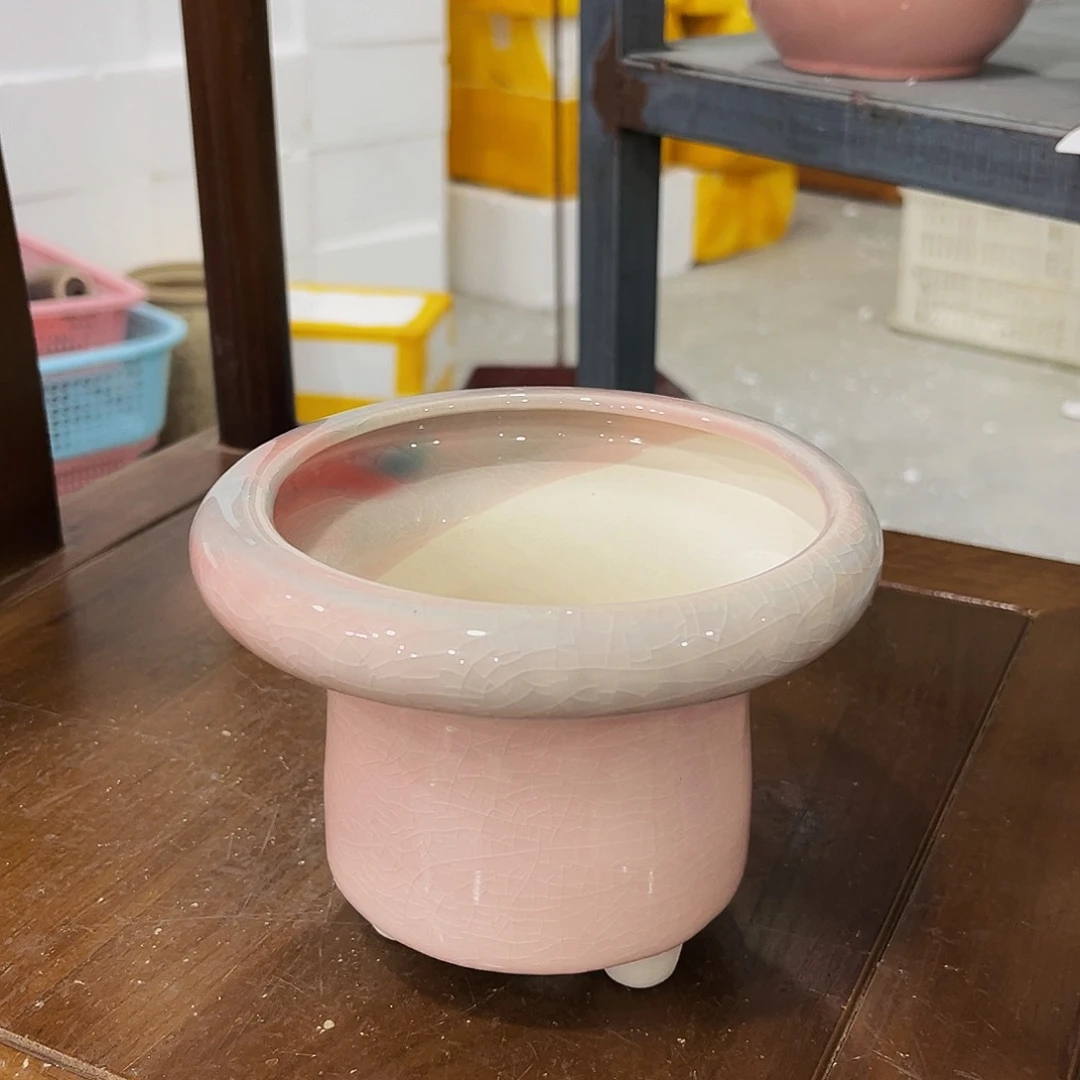 陶瓷高温陶瓷多肉花盆