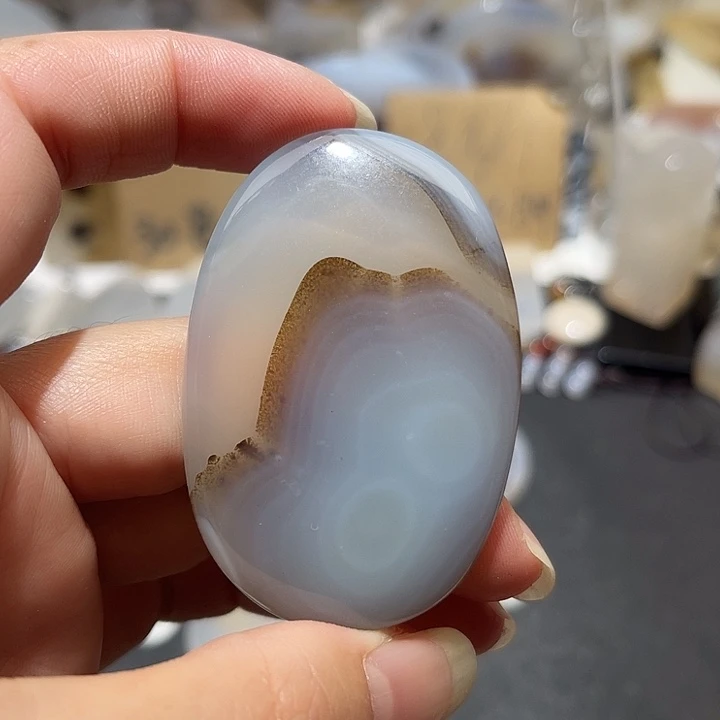 玛瑙/玉髓未镶嵌吊坠(不含链)