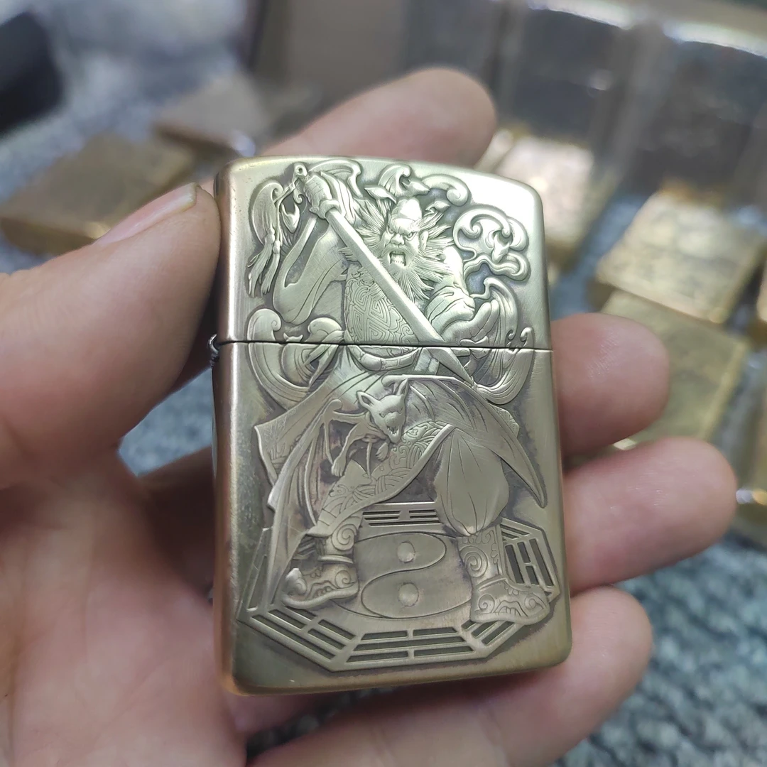 ZORRO佐罗【蝎子钟馗】纯铜902S机身3D立体浮雕zorro铜机