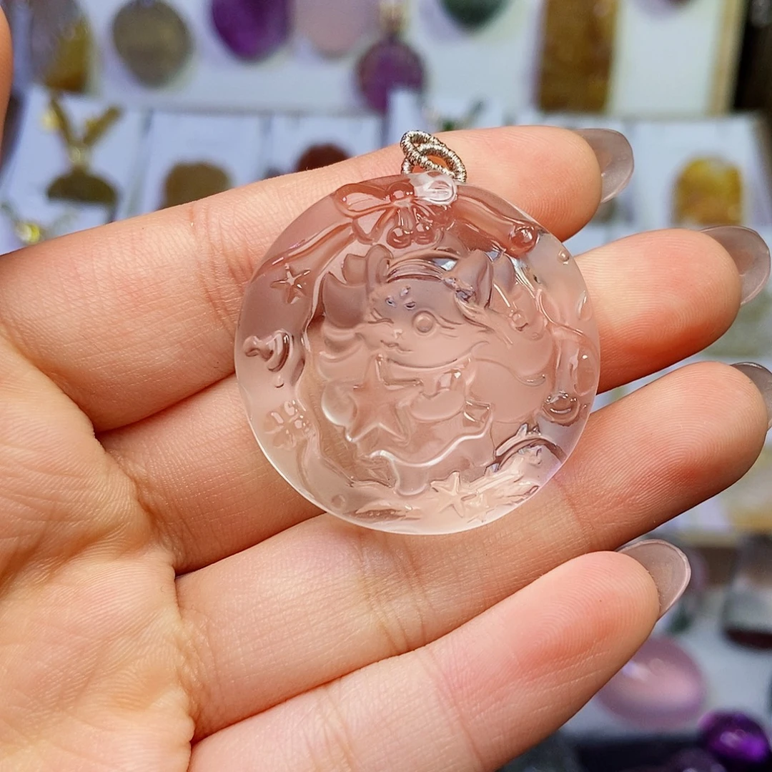 水晶吊坠(赠链)未镶嵌