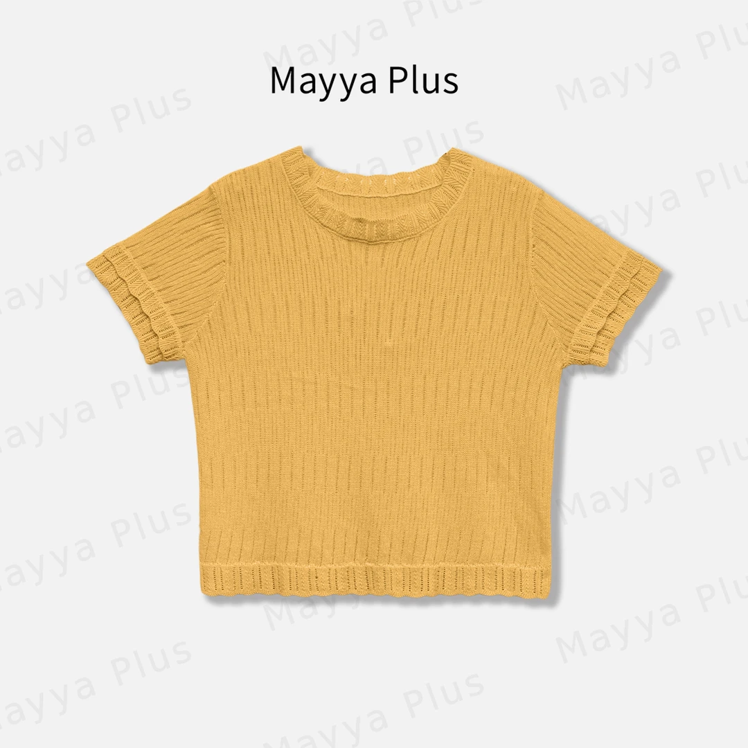 【云松】轻奢气质显瘦欧若风针织上衣32526721