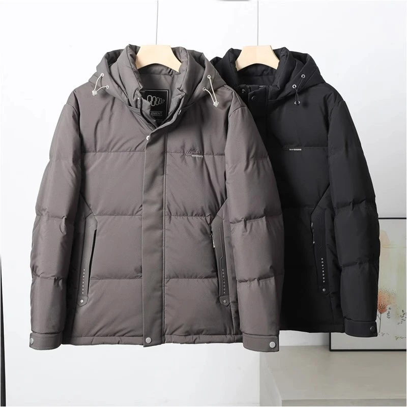 秋冬男士羽绒服加厚保暖90绒时尚休闲连帽外套男Z1106-8828