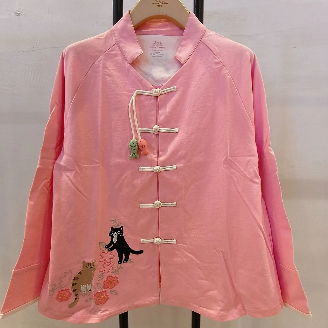 HIKOSEN CARA/卡拉猫中式上衣