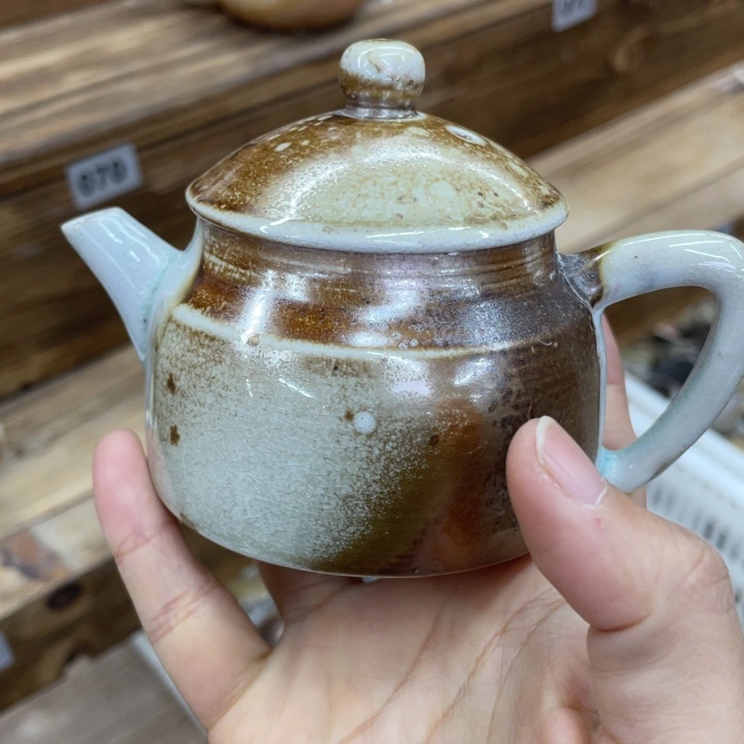 纯手工柴烧茶壶茶具瑕
