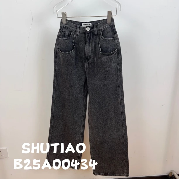 【SHUTIAO】2024秋冬：新款小众设计款牛仔裤B25A00434
