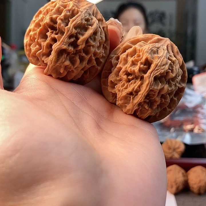 文玩核桃把件苹果