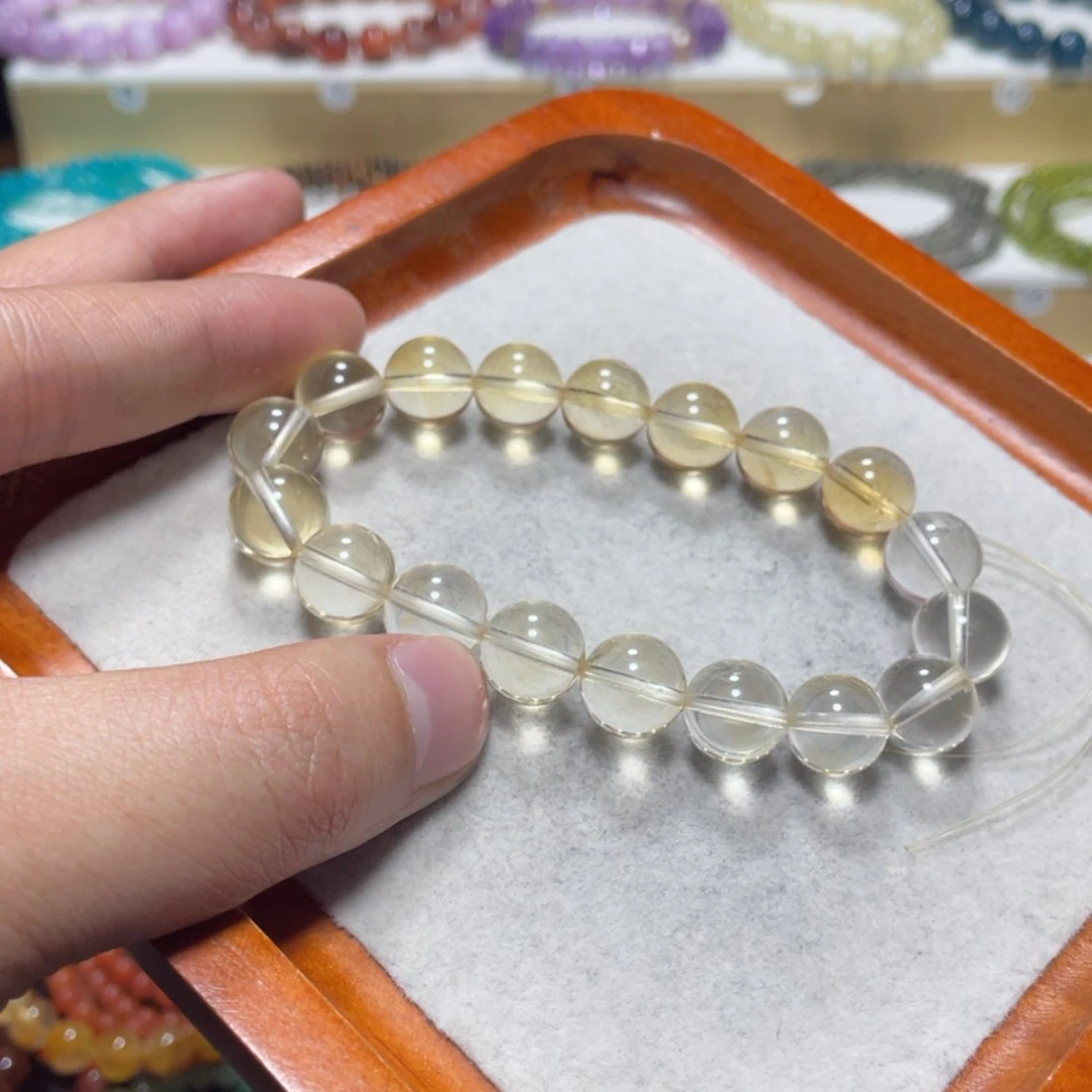 【闪购商品】水晶手链银S800镀金镶嵌k****j