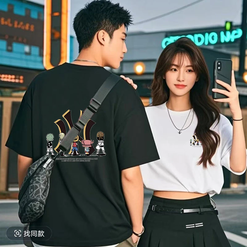 支持鉴定重磅新疆长绒棉短袖圆领云柔水光T打底衫男女纯棉T恤639