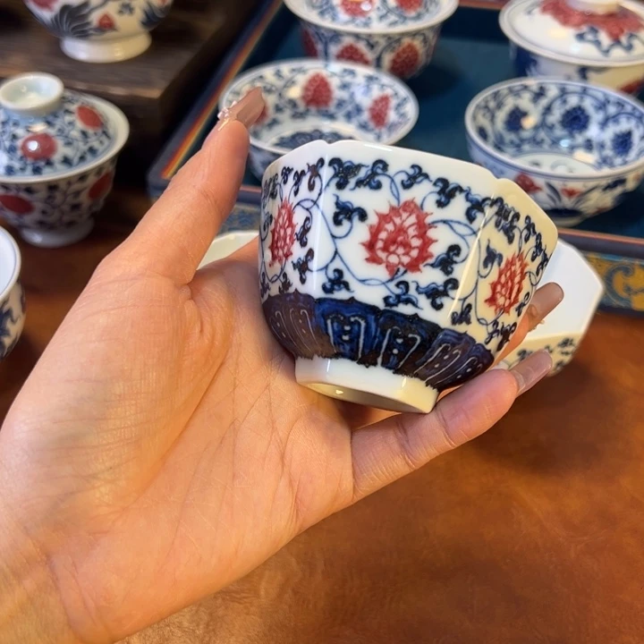 瓷片景德镇陶瓷手工手绘