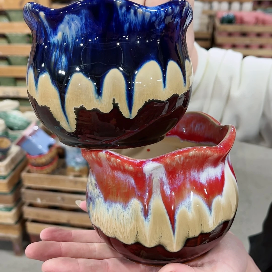 【闪购商品】陶瓷福利品凑满10元发货陶瓷花盆