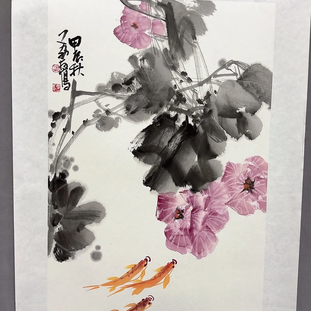 国画国画纯手绘作品请放心去藏