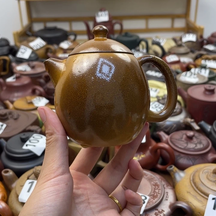茶壶紫砂紫砂微瑕