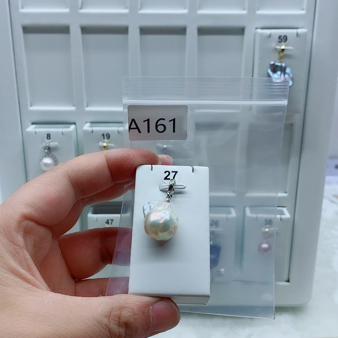 淡水珍珠吊坠(不含链)合金