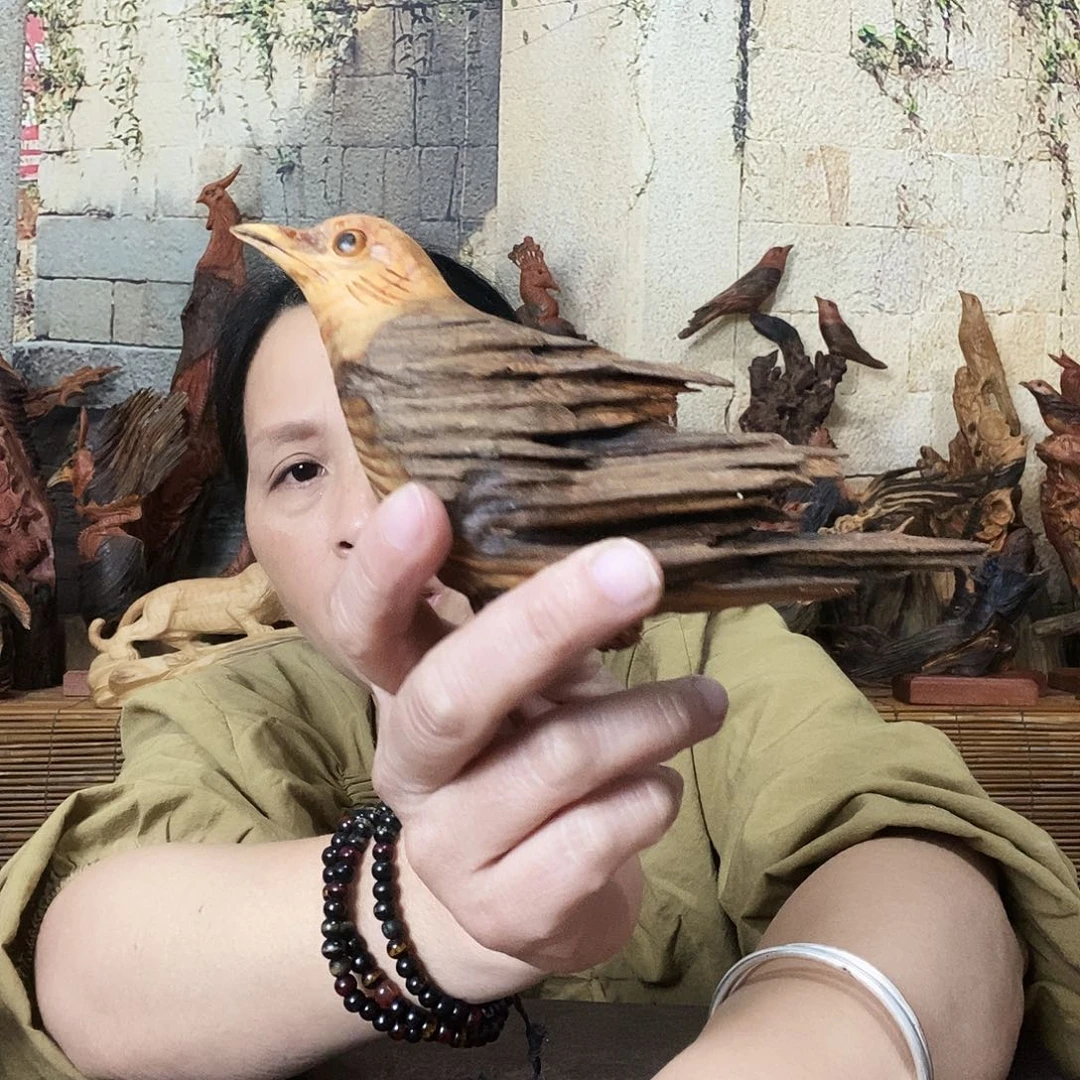 松木阿*琥珀木随行巧雕