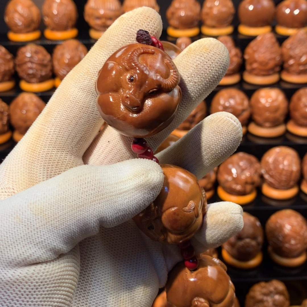 橄榄核手串/手链牛头