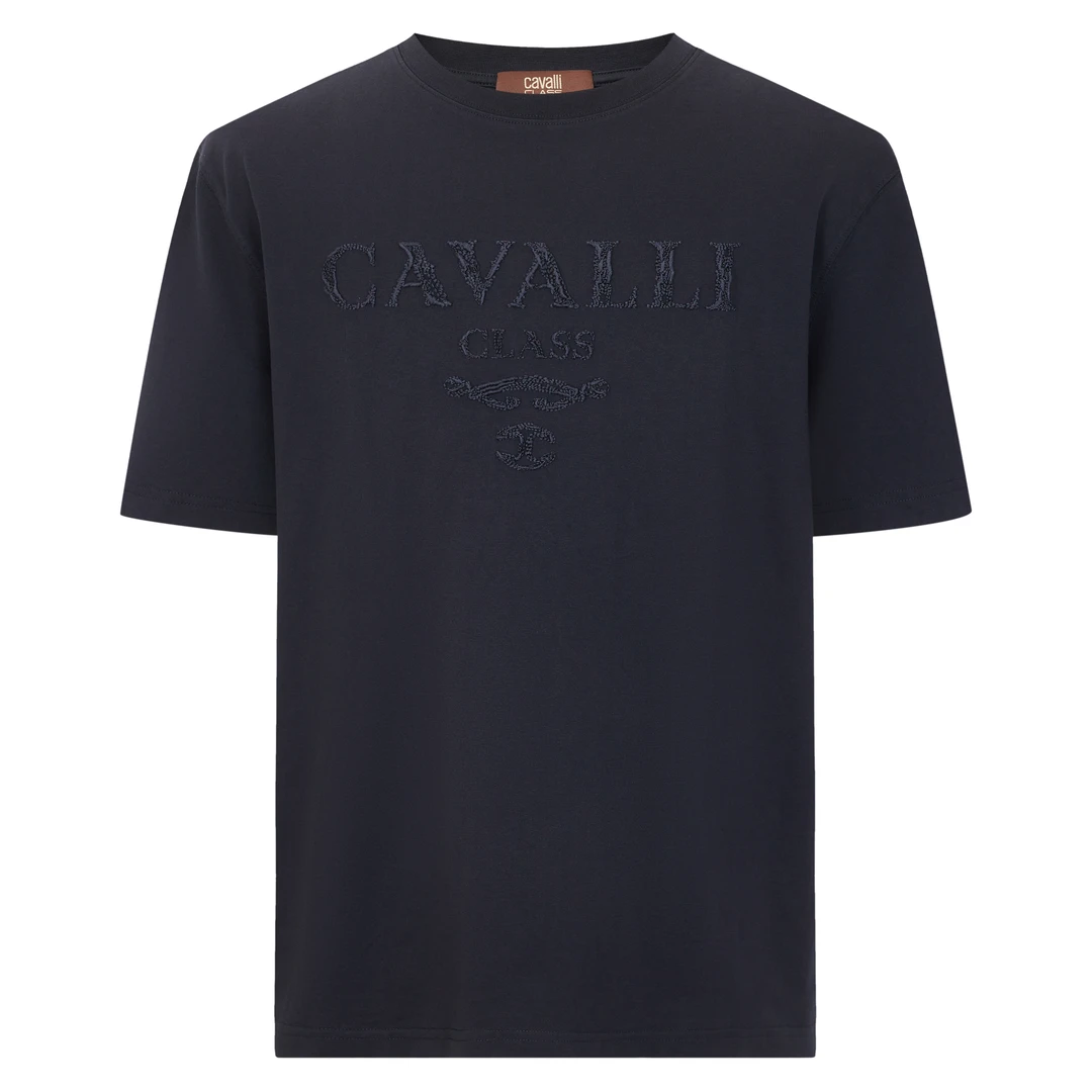 Cavalli Class25夏 t恤男士潮流短袖T恤阔版面料100棉 RWC518