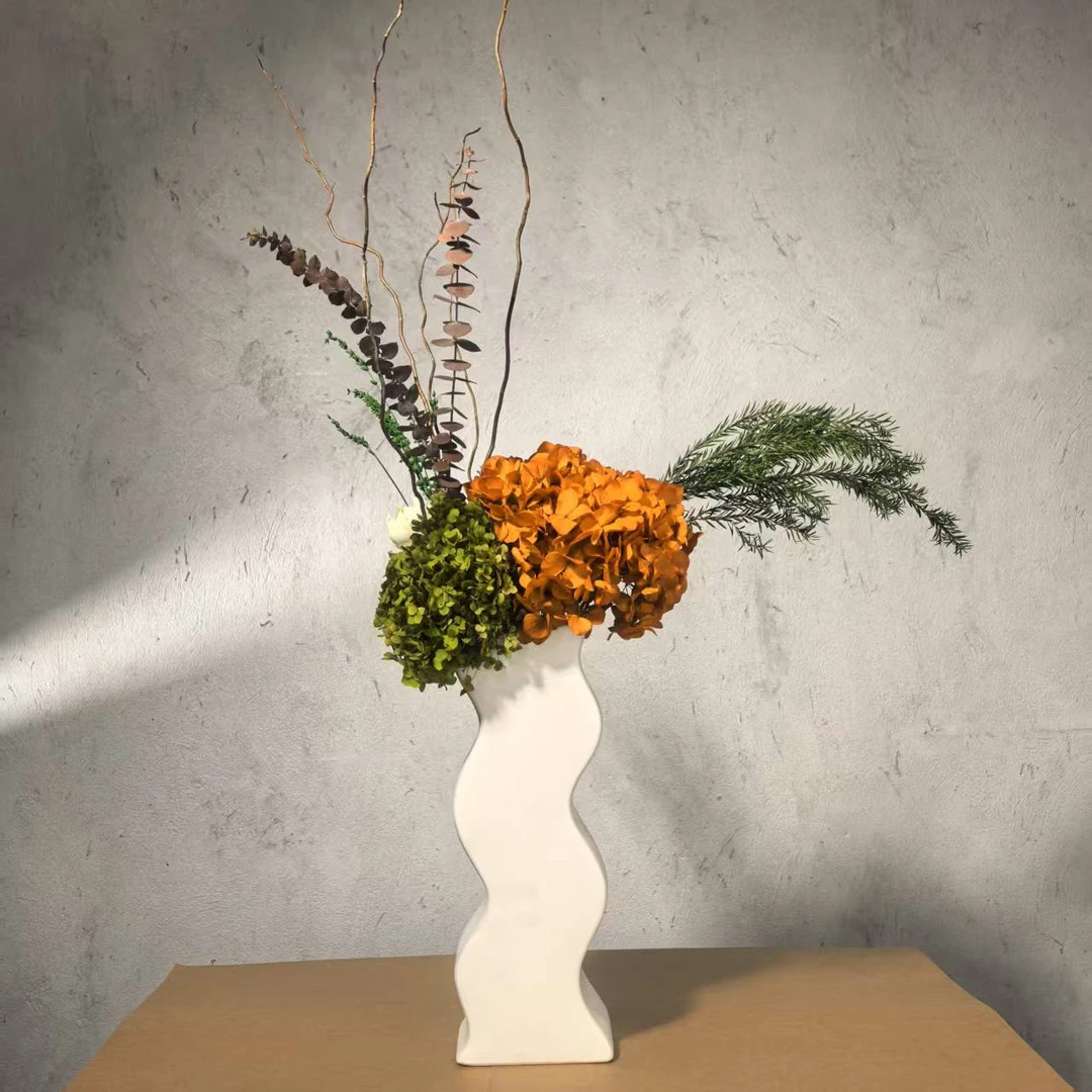 【山野】 小众高级家居插花永生花花束