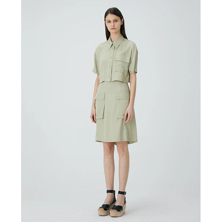 Basic House/百家好潮流时尚女式连衣裙 BJ2453-HVOP321LKH