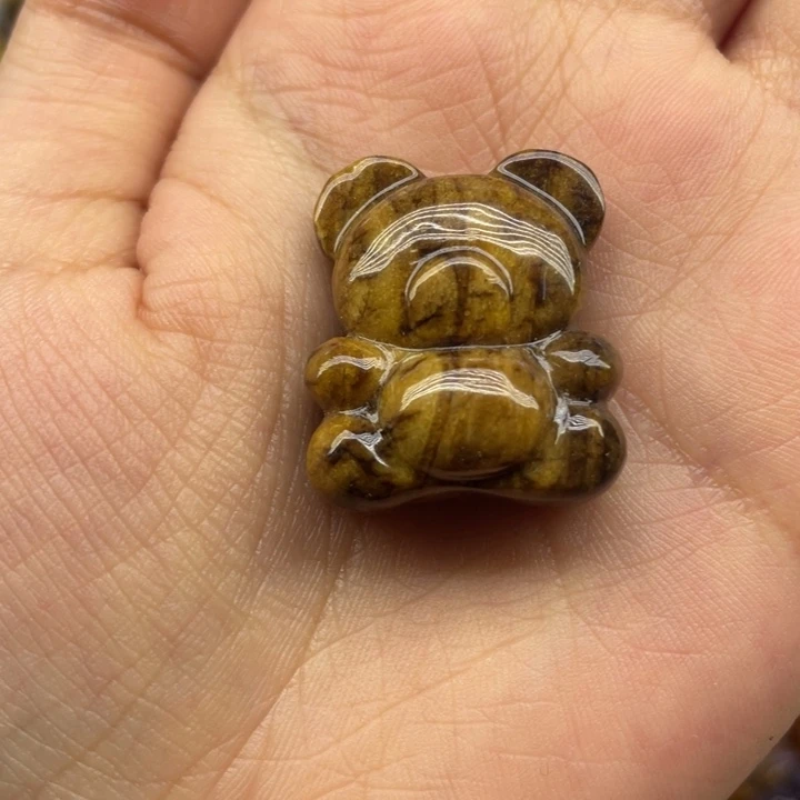 裸石琥珀未镶嵌天然琥珀蜜蜡熊