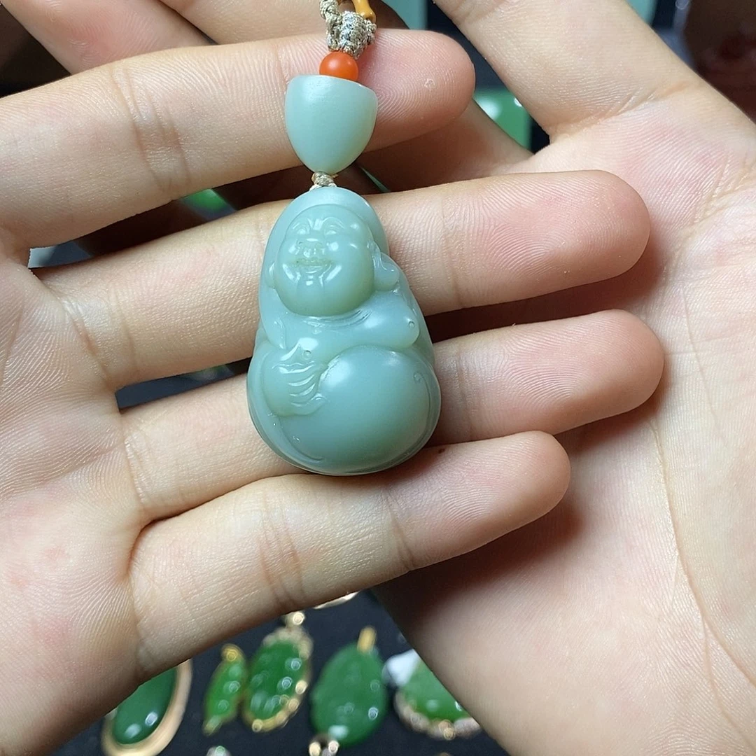 和田玉（碧玉）未镶嵌颈饰