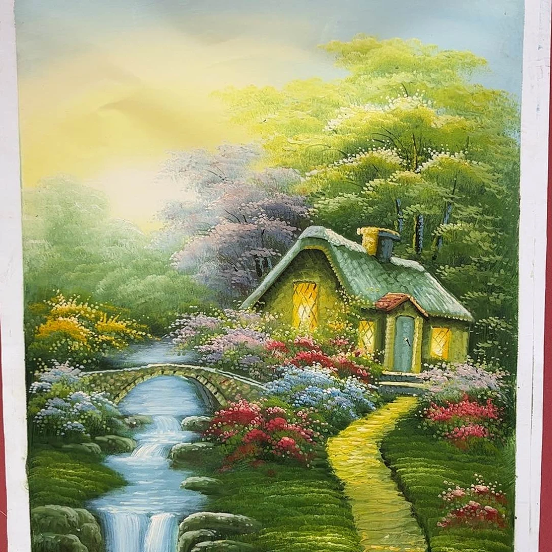 油画玄*刘文桂油画作品