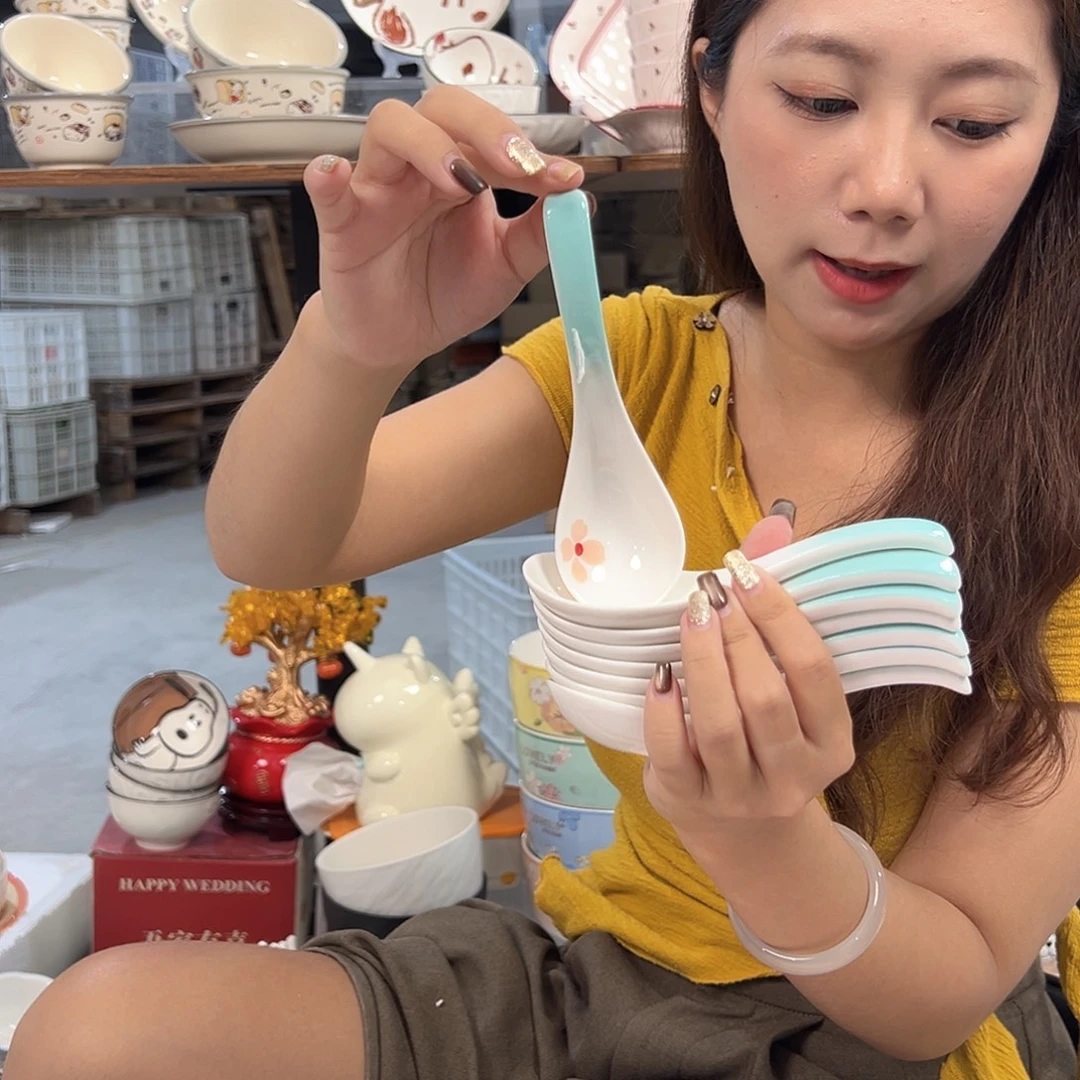 潮州微瑕陶瓷餐具