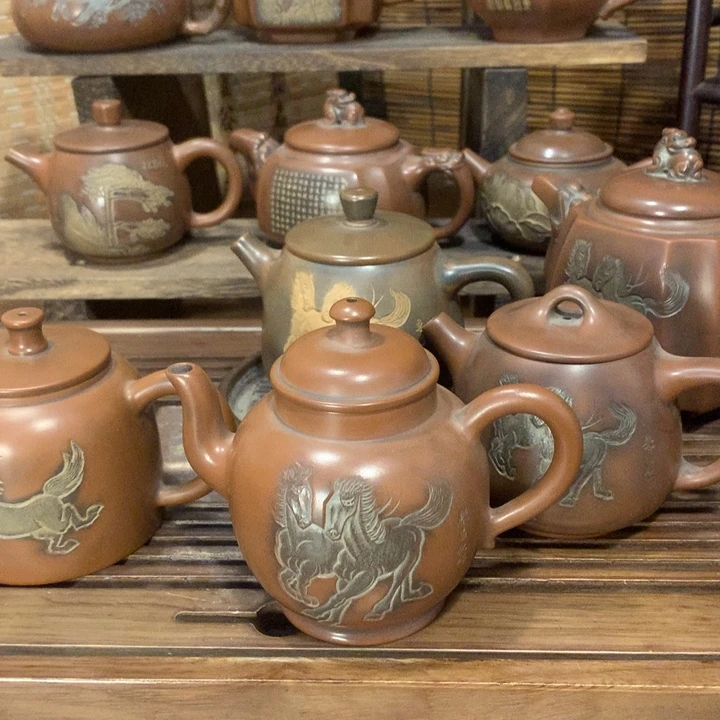 哟***嚯千年古陶名师名壶