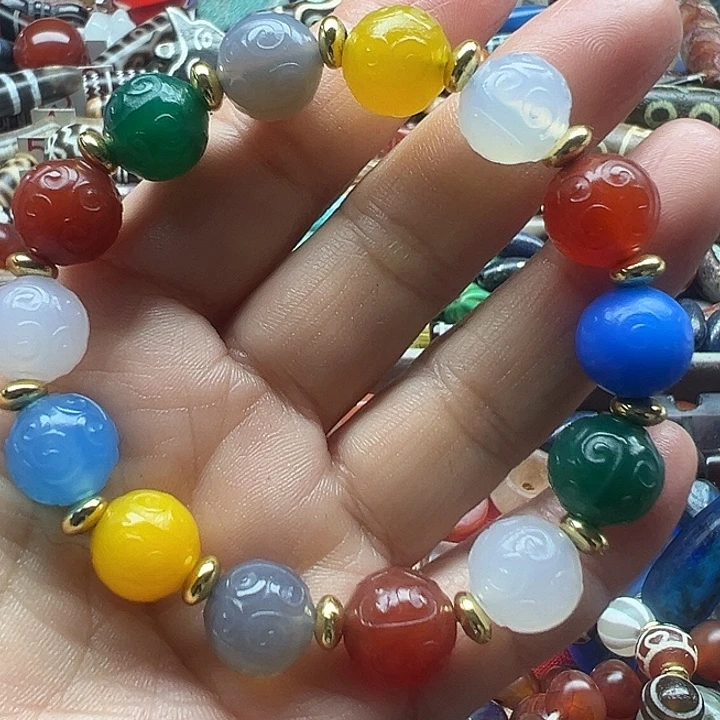 玛瑙/玉髓未镶嵌颈饰