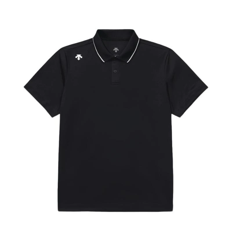 DESCENTE/斯维斯联名时尚透气速干户外运动休闲短袖POLO衫男女款