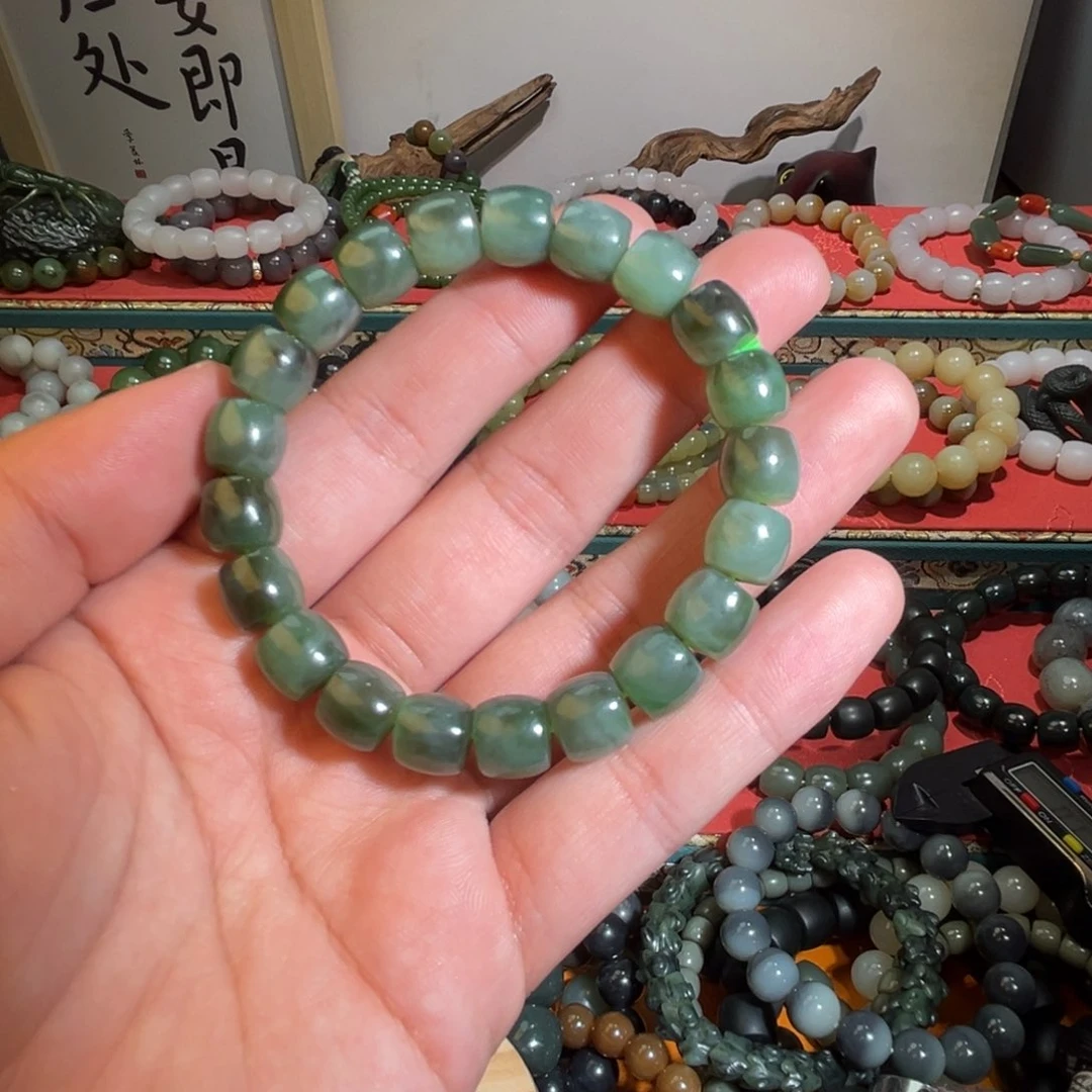 和田玉手链未镶嵌