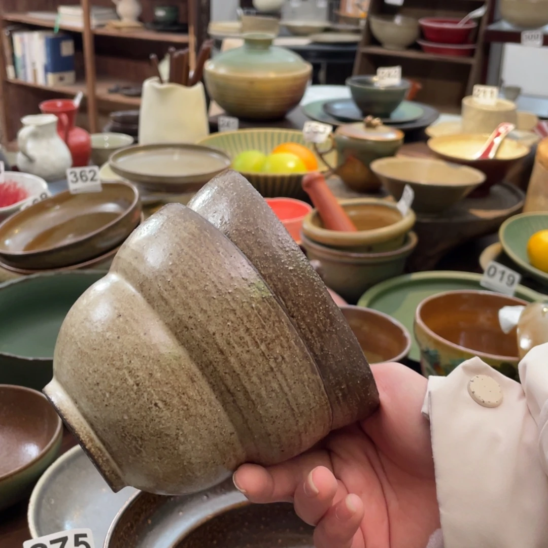 瓷片景德镇手工手作一对