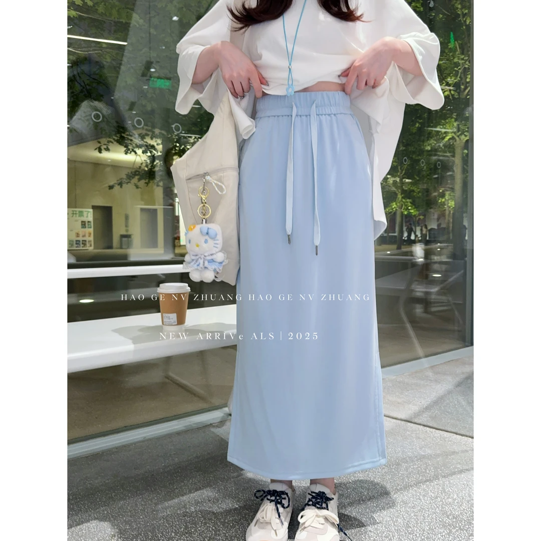 浩哥严选●lulu裙C5BSQ5159A半身裙预百搭夏季日常长款小众设计感