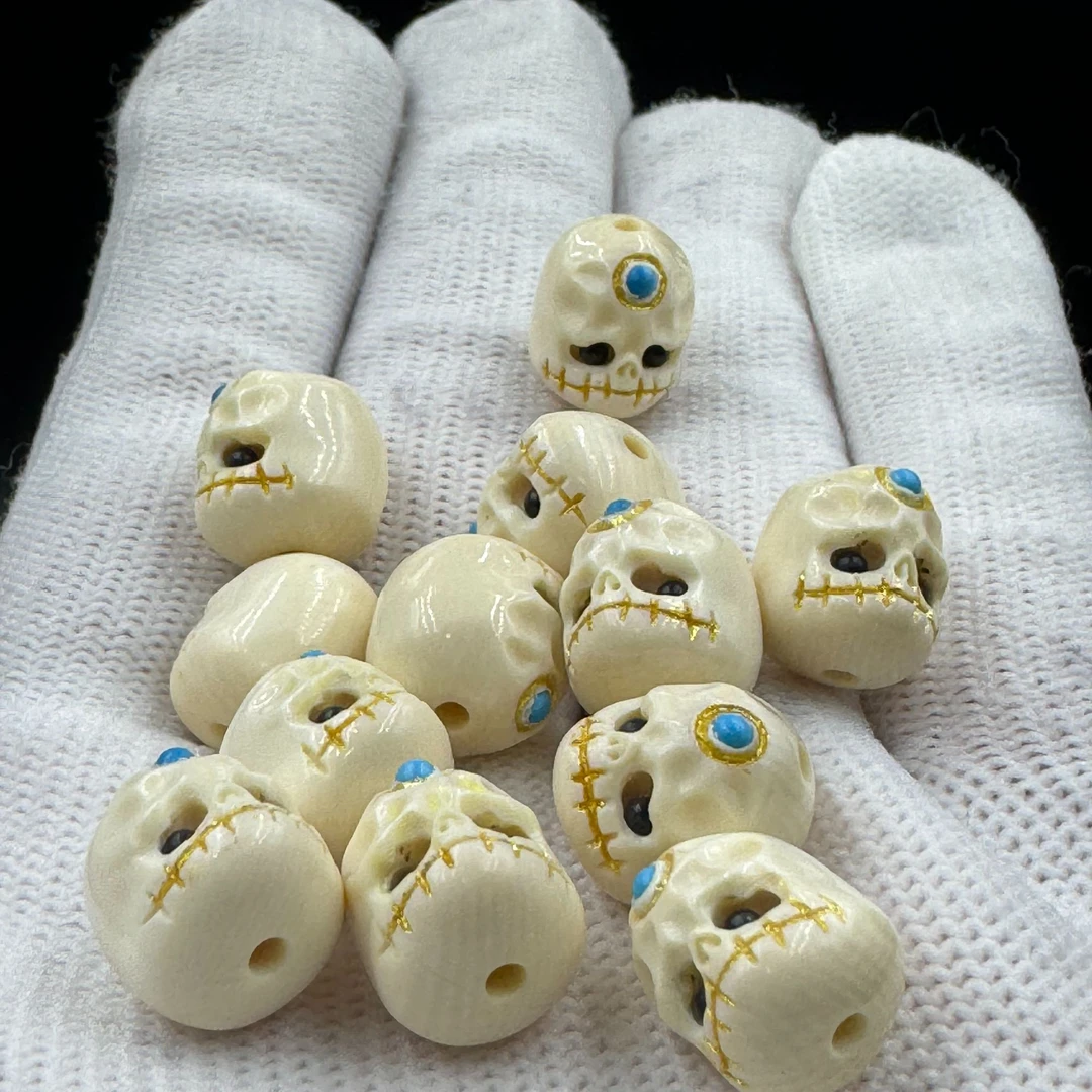 天然猛犸，5A冰料啊呆配饰K0008