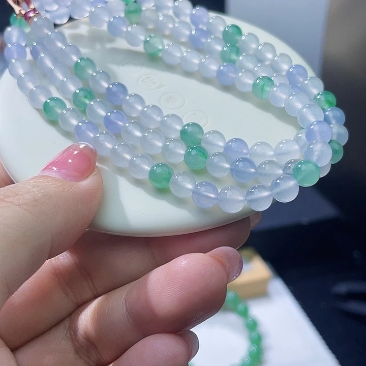 翡翠未镶嵌手链翡翠