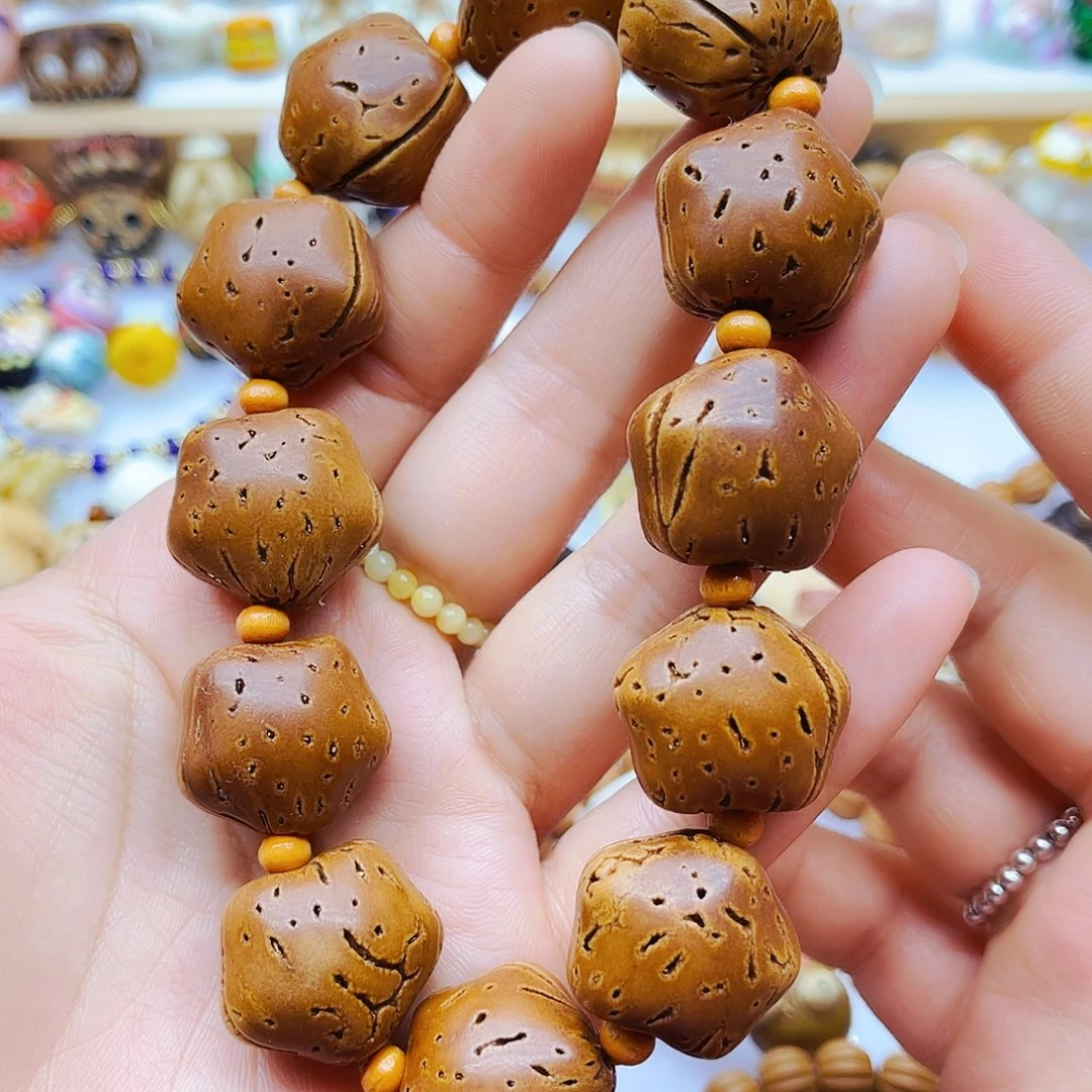 桃核手串手工打磨手链