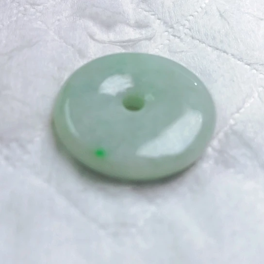 翡翠颈饰未镶嵌李*清吊坠
