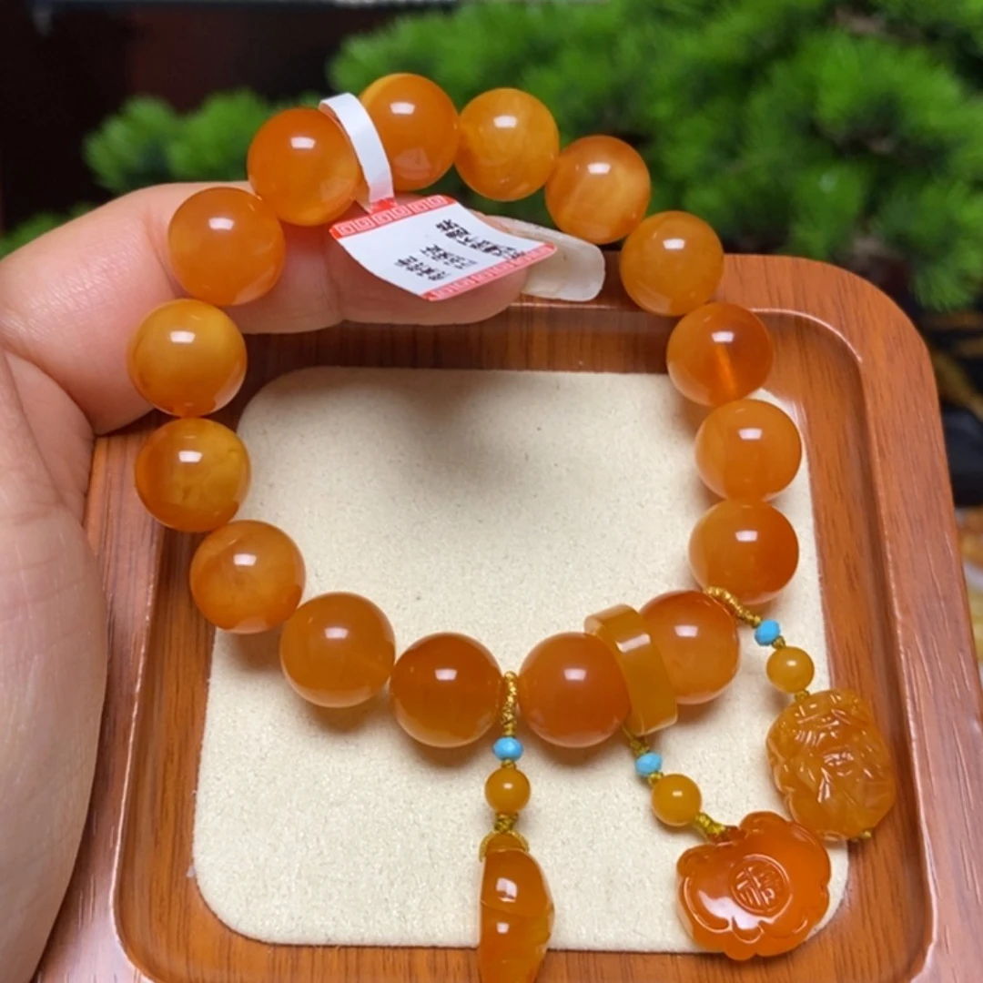 【闪购商品】手链蜜蜡未镶嵌手串