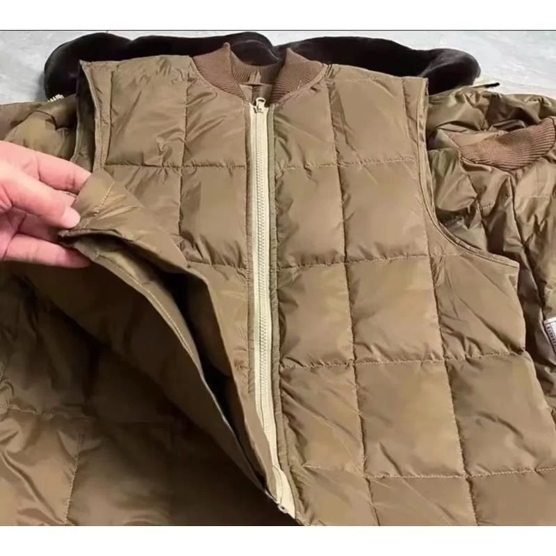 冬季三合一可拆内胆男士女士时尚百搭秋冬白鸭绒羽绒服