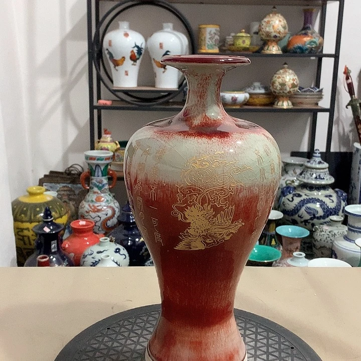 摆件陶博古架陶瓷摆件
