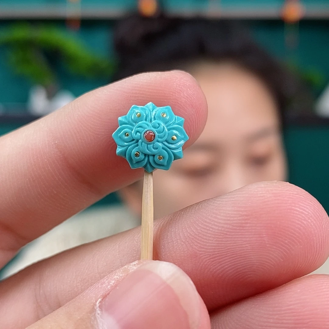 绿松石珠宝奇石未镶嵌