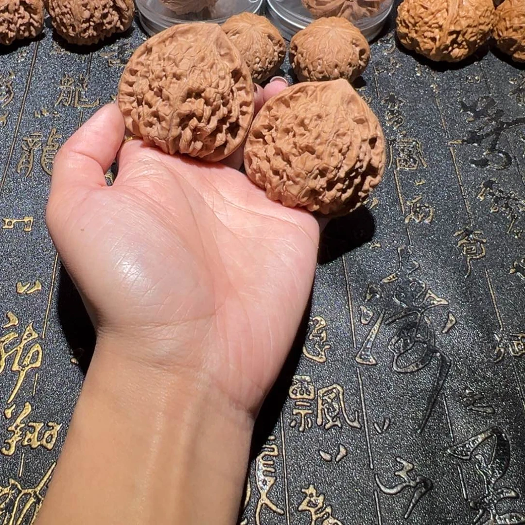 探***长吊坠文玩核桃官帽49手把件120