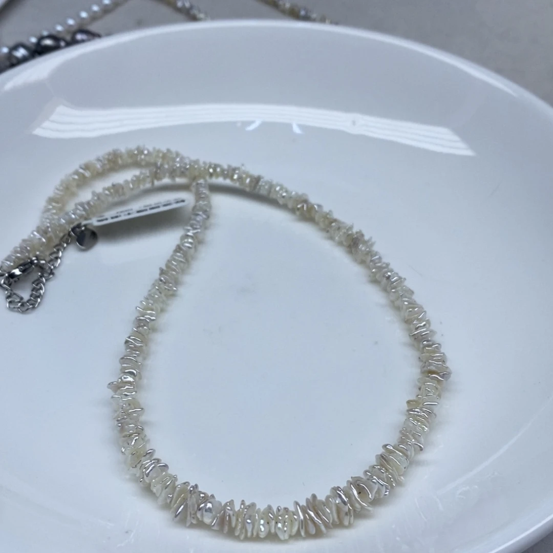 未镶嵌海水珍珠颈饰