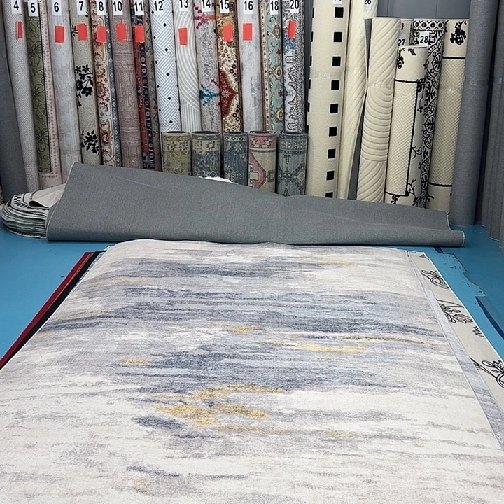 混纺200×300误差±1-3cm精编细砂仿羊绒棉布底微瑕