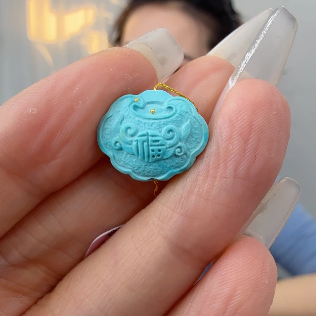 绿松石未镶嵌珠宝奇石